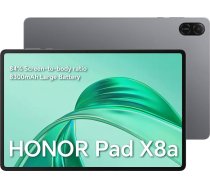 HONOR Pad X8a planšetdators WiFi 11 collu 4GB + 128GB displejs 90Hz FullView akumulators 8300mAh 4 skaļruņi Metāla korpuss Android 14 Space Grey