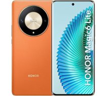 HONOR Magic6 Lite 5G viedtālrunis 6,78 collu AMOLED 108MP galvenā kamera Snapdragon 6 Gen 1 Android 13 8GB + 256GB Dual SIM Sunrise Orange