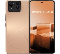 ASUS Zenfone 11 Ultra, ES oficiālais, tuksneša smiltis, 12 GB RAM 256 GB krātuve, Snapdragon 8 Gen 3, 6,78 collu AMOLED 144 Hz, 50 MP Gimbal kamera