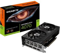 Grafiskā karte geforce rtx 4070 windforce 2x oc 12gb gddr6 192bit 3dp/hdmi