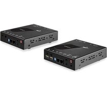 StarTech.com HDMI KVM over IP Extender - 4K 30Hz HDMI 2.0 un USB caur IP LAN vai CAT5e/CAT6 Ethernet (100 m) - attālinātais KVM slēdzis/konsoles raidītājs/uztvērējs datora tālvadībai