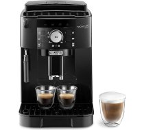 De'Longhi Magnifica S ECAM11.112.B, pilnībā automātisks kafijas automāts ar piena putu sprauslu kapučīno pagatavošanai, ar Espresso tiešās izvēles pogām un rotējošo regulatoru, 2 krūžu funkcija, melns