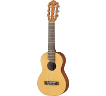 Yamaha akustiskā ģitārspēli, GL1 - ģitāras un ukuleles hibrīds (70 cm) ar 6 stīgām (3 neilona/3 metāla stīgas, pazīstams kā neilona stīgu komplekts) un iebūvētu Yamaha somiņu - Natural