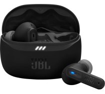 JBL Tune Beam 2 bezvadu Bluetooth In-Ear austiņas ar trokšņu slāpēšanu, 48 stundu atskaņošanas laiks, IP54 ūdens un putekļu izturība, daudzpunktu savienojums, ergonomisks dizains, melnas krāsas