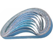 JWOO 107Pcs 457 * 13mm Schleifen Gürtel Grinder Metall Schleif Gürtel 40-120 Griter Polierer Power Werkzeug Schleif Band for Edelstahl Werkzeug (Krāsa : 107gab, Izmērs : 120)