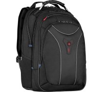 Wenger 600637 CARBON 17" MacBook Pro mugursoma , polsterēts klēpjdatora nodalījums ar stabilizējošu platformu, melna {24 litri}