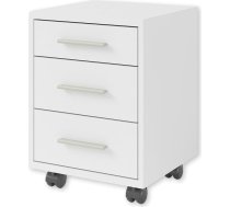 Office Line pārvietojams biroja kabinets ar atvilktnēm, modernas biroja mēbeles, 40 x 56 x 40 cm (platums x augstums x dziļums)