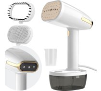 Tvaika gludinātājs 1800 W, 350 ml tvaika tvaika gludinātājs, 30 g/min Pro tvaika tvaika tvaika tvaika aparāts drēbju grumbu likvidēšanai, tvaika gludinātājs ar keramikas nesadalāmu pamatni, sildīšanas tvaika birste birojam, mājai, ceļojumie