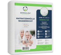 Sensalou matrača pārvalks ar rāvējslēdzēju Zip pārvalks alerģiju slimniekiem - 90 x 200 cm