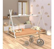 WEBER INDUSTRIES Sioux Cabin Gulta koka balta vienvietīga