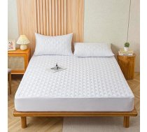 VividHues King Size matrača matrača pārvalks Memory Foam Mattress Topper ar elpojošu mikrošķiedras pārvalku (135-190 cm)