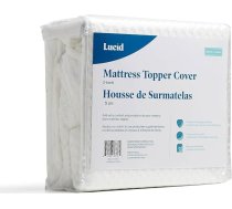 Lucid pārvalks matrača pārvalkam, neslīdošs, mīksts un elpojošs, mazgājams veļasmašīnā ar rāvējslēdzēju, pārvalks nav iekļauts komplektā.