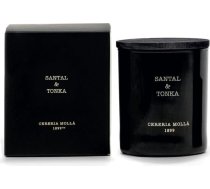 CERERÍA MOLLA 1899 Premium Candle Santal & Tonka 1 dakts aromātiskās sveces 50 stundu degšanas laiks Dabīga aromātiska svece Pārstrādājams iepakojums Roku darbs svece