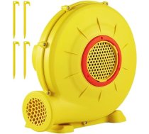 VEVOR gaisa pūtējs, 450 W komerciālais piepūšamais pūtējs 0,6HP 3400 RPM ātrums Jaudīgs pārnēsājams piepūšamais elektriskais pūtējs uzpūšamajām pils spēlēm ārā