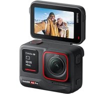 Insta360 Ace Pro ūdensizturīga darbības kamera, izstrādāta kopā ar Leica, 1/1,3 collas sensors un mākslīgā intelekta trokšņu slāpēšana vislabākajai attēla kvalitātei, 4K120 kadri/s, 2,4 collu saliekams ekrāns un jaunākās mākslīgā