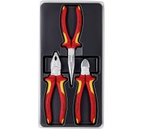 Knipex elektriskais komplekts ar trim VDE apstiprinātām knaiblēm, 00 20 12, daudzkrāsains, 00 20 12