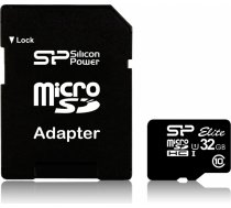 Atmiņas karte microsdhc 32gb cl10/uhs-1 100/80 mb/s elite + adapteris