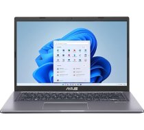 Asus Vivobook 14 Entry klēpjdators, 14,0 collu Full HD matēts displejs, Intel Pentium Gold-7505, 8 GB RAM, 256 GB SSD, Intel Shared, Windows 11, QWERTZ tastatūra, Slate Grey