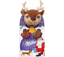 Milka plīša rotaļlieta Magic Mix 1 x 96 g, mīļa rotaļlieta un Ziemassvētku šokolāde, trīs nejauši dizaini