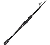 RIFT Venture Teleskopiskie makšķerēšanas stieņi Oglekļa šķiedras stienis Izturīgs ciets stikla uzgalis Fugi Guides Premium gumijas rokturi Spininga Cast Travel Rod