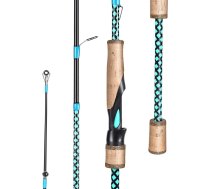 Sougayilang Makšķerēšanas stieņi Grafīta spininga stieņi Viegls 2 Pack Cork Handle Casting Rods 6ft Blue Spinning Rods