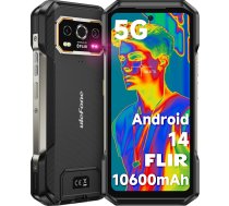 Ulefone Armor 27T Pro 5G āra mobilā tālruņa termālās attēlveidošanas kamera, 24GB + 256GB 10600mAh āra viedtālrunis bez līguma Android 14, 50MP + 64MP nakts redzamības 6,78 collu 120Hz viedtālrunis Dual