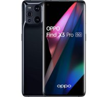 OPPO Find X3 Pro 256GB Mobilais tālrunis Black Gloss Black Android 11 Dual SIM 5991348