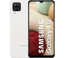 Samsung Galaxy A12 64GB Android viedtālrunis - Balts (atjaunots)