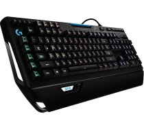 Logitech G910 Orion Spectrum mehāniskā spēļu tastatūra, RGB apgaismojums, taustes Romer-G slēdži, 9 programmējamas G pogas, Anti-Ghosting, Arx otrā ekrāna funkcija, Skandi-Qwerty izkārtojums