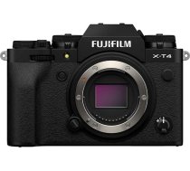 FUJIFILM X-T4 sistēmas kamera 26,1 megapikseļu X-Trans CMOS 4 sensors 7,6 cm (3 collu) skārienjūtīgais LCD ekrāns melns