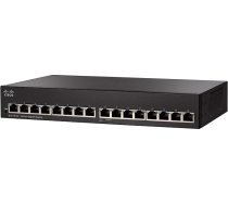 Cisco SB 16 portu gigabitu komutators, SG110-16-EU (10/100/1000 16 x RJ-45)