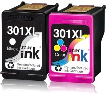Starink atjaunotas tintes kasetnes, kas ir saderīgas ar HP 301 printeru kasetnēm 301XL Multipack priekš HP DeskJet 1000, 1050, 1050A, 2000, 2050, 2050A, 2510, 2540, 3000, 3010, 3050, 3050A, 3510, Envy 4507, 5530, OfficeJet 2620, 4630