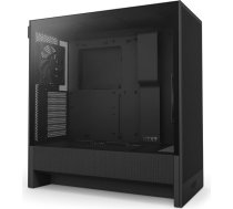 NZXT H5 Flow - kompakts ATX Midi Tower datorspēļu korpuss - augsta gaisa plūsma - 2 x 120 mm ventilatori - 360 mm priekšējais un 240 mm - melns