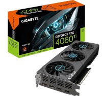 GIGABYTE GeForce RTX 4060 TI Eagle 8GB grafiskā karte - GDDR6 18Gbps 128bit, PCI-E 4.0, 2x DisplayPort 1.4, 2x HDMI 2.1a, NVIDIA DLSS 3, atbalsta 4K, Ada Lovelace Arch, GV-N406TEAGLE-8GD