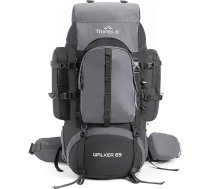 Tripole Walker 65 litru mugursoma | Iekšējais rāmis ar metāla stieni | Lietus pārsegs | Atvērums apakšā | Laptop sekcija, melna, Mugursomas mugursomas