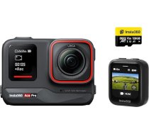 Insta360 Ace Pro GPS komplekts - kopā ar Leica izstrādāta ūdensnecaurlaidīga rīcības kamera, 1/1,3 collu sensors un AI trokšņu samazināšana vislabākajai attēla kvalitātei, 4K120 kadri sekundē, 2,4" salokāms ekrāns un AI funkcijas