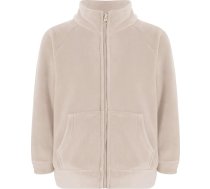 Fldy Bērnu meiteņu meiteņu zēnu flīsa jaka Full Zip ar Stand-Up apkakles rāvējslēdzēju Silts vējadrošs rudens ziemas virsdrēbes