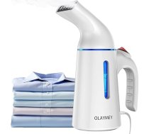 OLAYMEY tvaicētājs ceļojumu tvaicētājs, tvaicētājs 700 W, 40S tvaika paātrinājums, pārnēsājams tvaicētājs ceļojumiem, vertikāls tvaika gludeklis, mazs, rokas gludeklis ceļojumiem, birojam un mājai