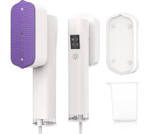 Tvaicētājs 2-in-1, rokas tvaicētājs apģērbiem, ceļojuma gludeklis, 1300 W tvaika gludeklis, 3 tvaika līmeņi, 700 g viegls, 20 minūšu nepārtraukta tvaika padeve, piemērots ceļošanai, birojam un mājai