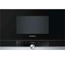 Siemens BF634LGS1 Iebūvējamā mikroviļņu krāsns 60 cm melna