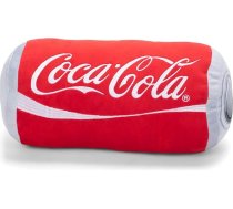 Mark Feldstein Coca-Cola Soda Can Sarkanā skārda poliestera spilvens, 8 x 13 collas