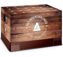 Adventes kalendāra pielikums alus kastes vīriešiem Adventes kalendārs, lai piepildītu sevi Alus Adventes kalendārs koka kastē izskatās
