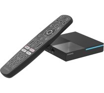STRONG - 4K UHD Android TV straumēšanas ierīce - Leap-S3 Pro - Wi-Fi 6 1200 Mb/s - Iebūvēts Chromecast - Saderīgs ar Google balss vadību - Dolby Atmos un Dolby Vision - 32 GB Flash Spoke