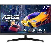 ASUS Eye Care VY279HGR - 27 collu Full HD monitors - 120 Hz, 1ms MPRT, AdaptiveSync, GameFast ievade - IPS panelis, Vesa 100x100, 16:9, 1920x1080, HDMI, D-Sub