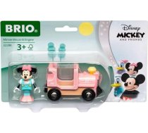 BRIO World 32288 Minnie Mouse Lokomotīves piederumu koka vilciens - ieteicams no 3 gadiem