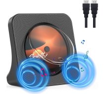 KOVCDVI DVD atskaņotājs ar HDMI DVD atskaņotājs televizoram ar Bluetooth skaļruni Tālvadības pults putekļu pārvalks Ekrāns FM radio taimeris USB atskaņošana AUX atskaņošana AUX atskaņošana Austiņu ligzda melns