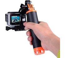 Piedāvājiet ūdensizturīgu kameras nūju ar palaidēju GoPro Hero5, Hero4, Hero3, Hero3+, Hero+ LCD un Yi Action, Yi 4K un SJCAM darbības kamerām