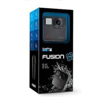 GoPro Fusion Actioncam (360 grādu nepārtraukts fotoattēls ar 18 MP / 30 kadri sekundē)