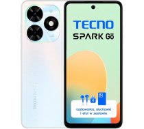 Tecno Viedtālrunis spark go 2024 bg6 64+4 mystery baltais