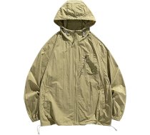 SRZYMJ Coat Vīriešu īss ziemas mētelis Pārejas jaka Āra jaka Viegla jaka Vēja necaurlaidīga softshell jaka Stepēta veste Viegla zila funkcionāla jaka Parka Ziemas sporta jaka Leisure